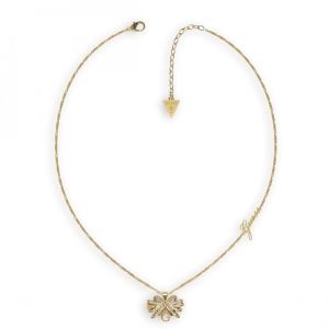 Collier Femme Guess Bijoux - A-BOW YOU JUBN01501JWYG Acier Doré