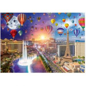 Schmidt Puzzle Lars Stewart - Las Vegas - Night and Day Spiele