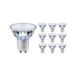 Philips Lot 10x Corepro LEDspot GU10 PAR16 4W 345lm 36D - 830 | Remplacement 50W