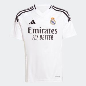 Adidas Real Madrid Maillot Domicile 2024/25 Enfant, pointure 140 cm - ['Blanc'] - Taille 140 cm