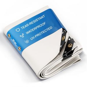 Umbrella Bâche Premium Imperméable [300x200cm] – Résistante aux uv [650 g/m²] Bâche Camion avec Œillets, Bâche en pvc pour Bois, Jardin, Toit & Construction –