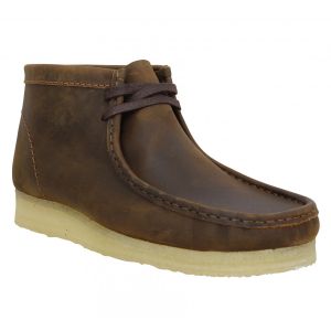 Clarks Originals Wallabee Boot Cuir Homme Beeswax