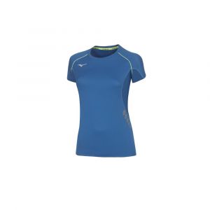 Mizuno T-shirt Premium Pour Femmes Japon L Blue