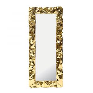 OPINION CIATTI miroir mural rectangulaire TAB.U MIRROR (L 190 cm Dor&eacute; - aluminium et verre)