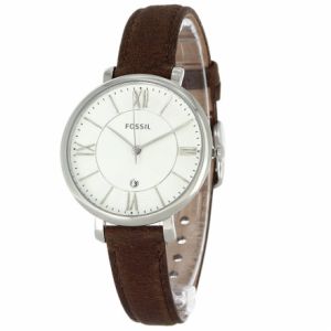Fossil ES3708 - Montre pour femme avec bracelet en cuir
