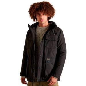 Superdry Mountain Padded Parka, Noir, M Homme