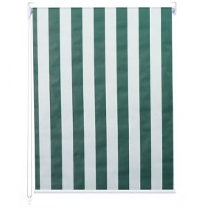 Store à enrouleur pour fenêtres MENDLER HWC-D52 70 x 230 vert blanc