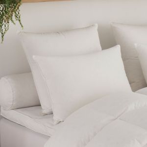 Dodo Oreiller Micro Green Toucher Duvet MOELLEUX - 40/60 - Blanc