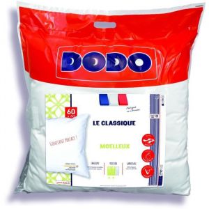 Image de Dodo Oreiller - LE CLASSIQUE - Gonflant parfait - 60 x 60 cm - Polyester et fibre Volupt'air