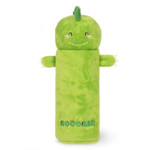 Legami Trousse Super Soft, Thème Dino, Etui Moelleux, Carton avec Dessin à colorier Inclus, 100% Polyester, Super Soft Pencil Case