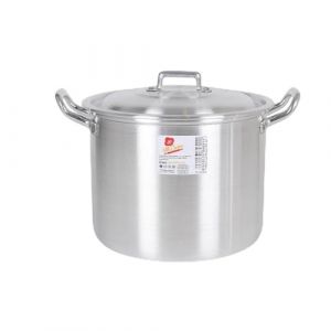 BigBuy Cooking Marmite avec couvercle en aluminium 27 x 22 x 20 cm (8 unités)