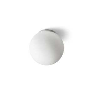 Boutica-design Plafonnier Salle de Bain Bolly 1x15W E27 Chromé H24,5