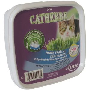 Aimé Catherbe Herbe fraîche Dépurative - Pour chat - 220g