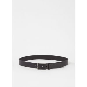 Hugo Boss BOSS Hommes Calis-Logo Sz35 Ceinture en cuir lisse avec lettres du logo sur le passant