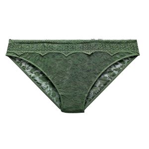 Culotte classique en dentelle Vert