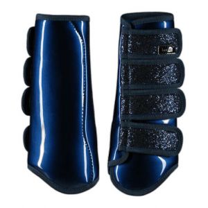 Horze Gu&ecirc;tres ant&eacute;rieurs pour cheval Ferm&eacute;es prot&egrave;ge-tendons &agrave; paillettes