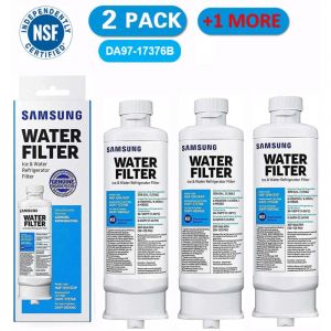 Samsung Coocheer - Lot de 3 filtres à eau de réfrigérateur de rechange pour DA97-17376B DA97-08006C haf-qin haf-qin/exp