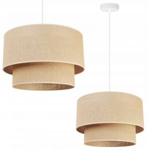 Lampe Suspendu Plafond Lustre Abat-Jour 40 Cm Cake