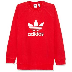 Adidas Sweat col rond logo imprimé devant Rouge - Taille S;XL;XXL