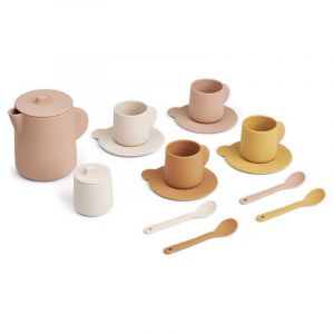 Liewood Set de dinette Kourtney en silicone - Rose Rose