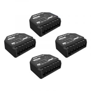 Shelly Interruptor intelligent 2PM Gen3 Sans fil Plastique 30m 50m Noir