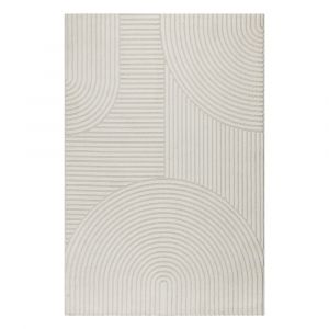 The Carpet - Everest tapis salon chambre court poil doux crème, 80 x 150 cm