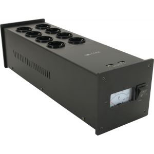 Multiprise TAGA Harmony PF-1000LPS 8 prises 2 USB-A affichage &eacute;tat phases