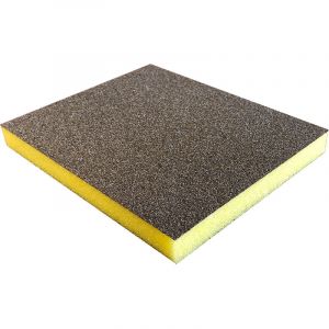 SIA Abrasives Eponge 2 Flex Pad fine SIA Jaune Grain 100 - 0070.1247.01