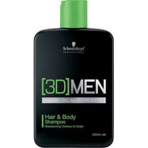 Schwarzkopf 3D Men - Shampooing cheveux et corps