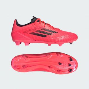 Adidas F50 League FG/AG Vivid Horizon - Turbo/Aurora Black/Argenté, pointure 44 - ['Rouge'] - Taille 44