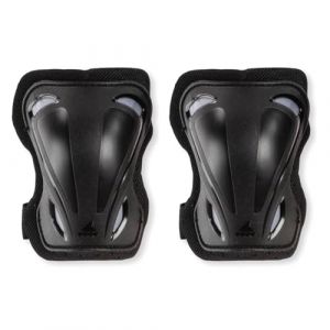 Rollerblade Unisexe - Genouill&egrave;res Skate Gear pour Adultes, Noir, L
