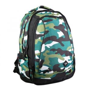 BODYPACK Sac à dos recyclé 3 compartiments 2 en 1 Camo
