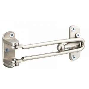 Image de THIRARD Entrebâilleur de porte entrebâilleur fer argent Nickel satin