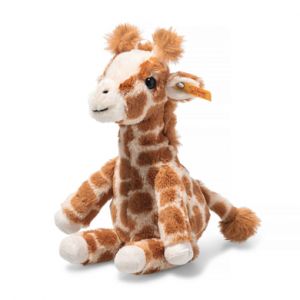 Steiff Soft Cuddly Friends Gina Giraffe, 068201, Seasame, 23 cm