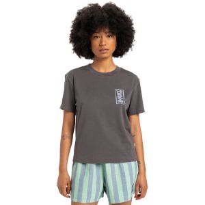 Quiksilver Standard - T-shirt à manches courtes pour Femme Noir - Taille XS