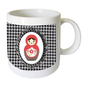 Tasse en céramique Poupée russe by Cbkreation