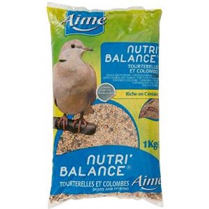 Image de Aimé Nutri'balance - Mélange de graines pour tourterelles et colombes 1 kg