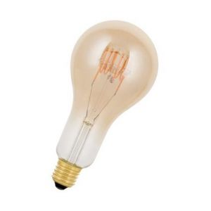 Bailey Ampoule LED à filament Spiraled Charles E27 - 6W - 2200K - 260lm - Or - Dimmable