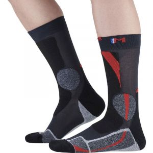 Monnet Trek Expert - Chaussettes randonn&eacute;e Rouge 37 - 38