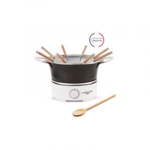 Lagrange Fondue Prestige 349402 900 w Noir et Blanc