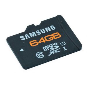 Samsung Carte mémoire MicroSD 64 Go Class 10