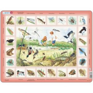 Image de Larsen Puzzle Cadre - Apprendre l'Allemand : L'Etang (en Allemand)