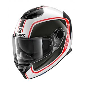 Shark Casque int&eacute;gral Spartan 1.2 Priona blanc/noir/rouge - XL