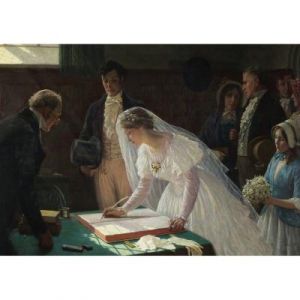 Art Puzzle Puzzle 1000 pièces : Le registre des mariages