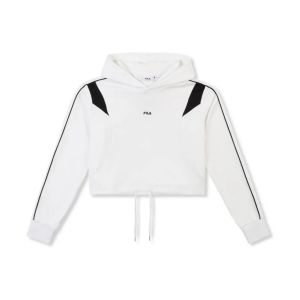 FILA Sweatshirt à capuche crop femme Rivoli Relaxed