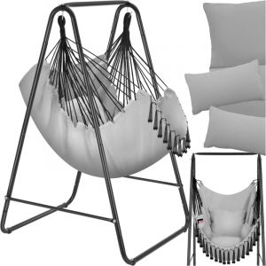TecTake Fauteuil suspendu 3 coussins extra épais