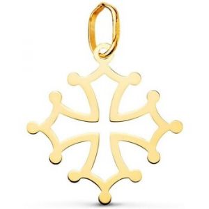 Pendentifs L'atelier D'azur Collier - Médaille Croix Occitane Or 18 Carats 750/000 Jaune - Couleur Unique - Taille Doré