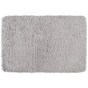 Wenko Tapis de bain Belize gris clair, 60 x 90 cm, microfibre