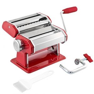 Machine à pâtes bremermann en acier inoxydable - pour spaghettis, pâtes et lasagnes (7 niveaux), machine à pâtes, machine à pâtes (r