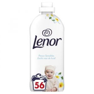 Lenor Adoucissant 56 Lavages, Peaux Sensibles, Hypoallergénique